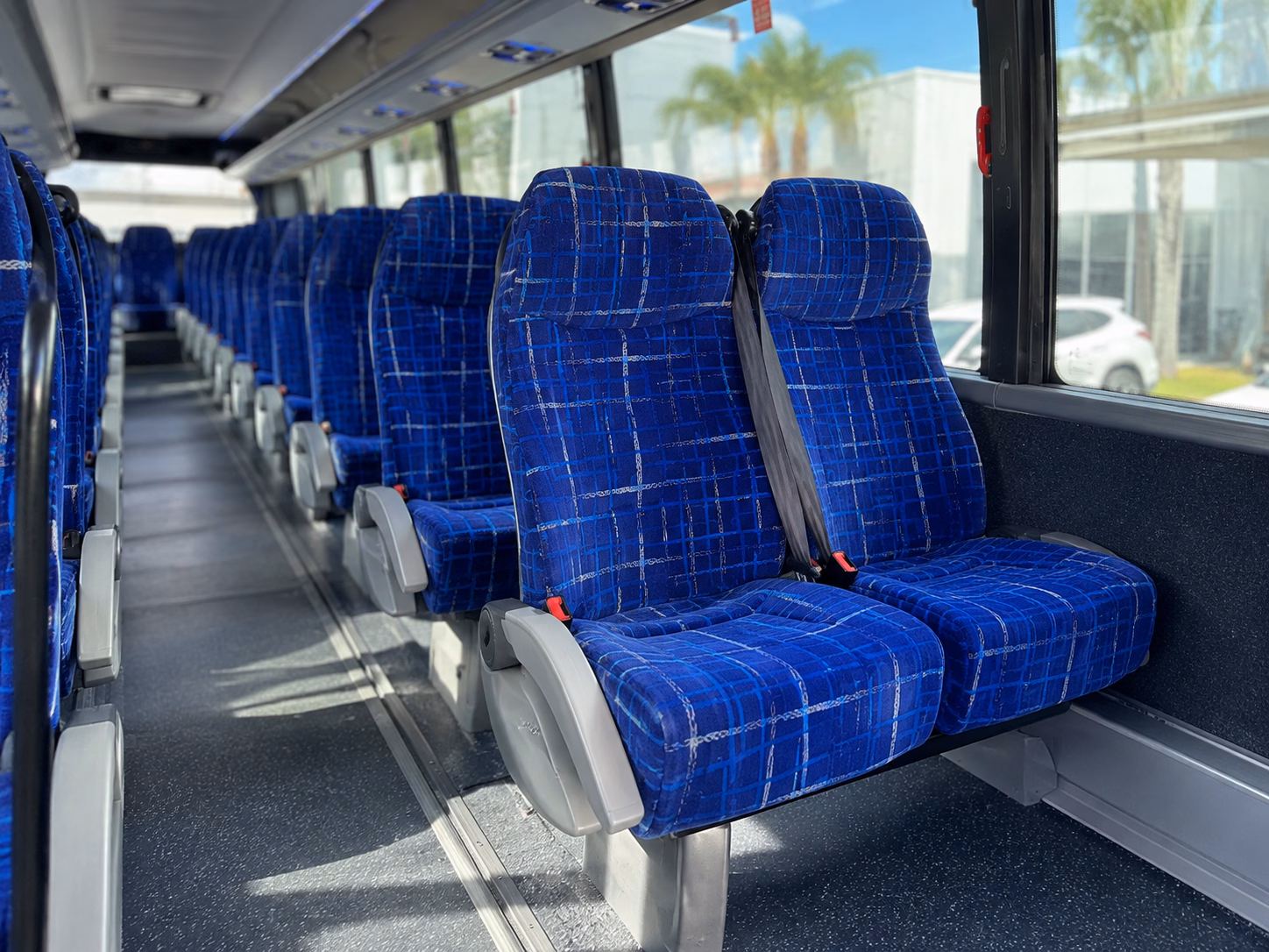 attleboro charter bus rental interior