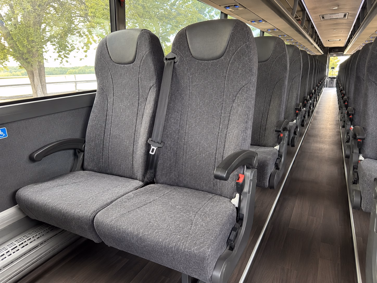 fall river charter bus interior gallery