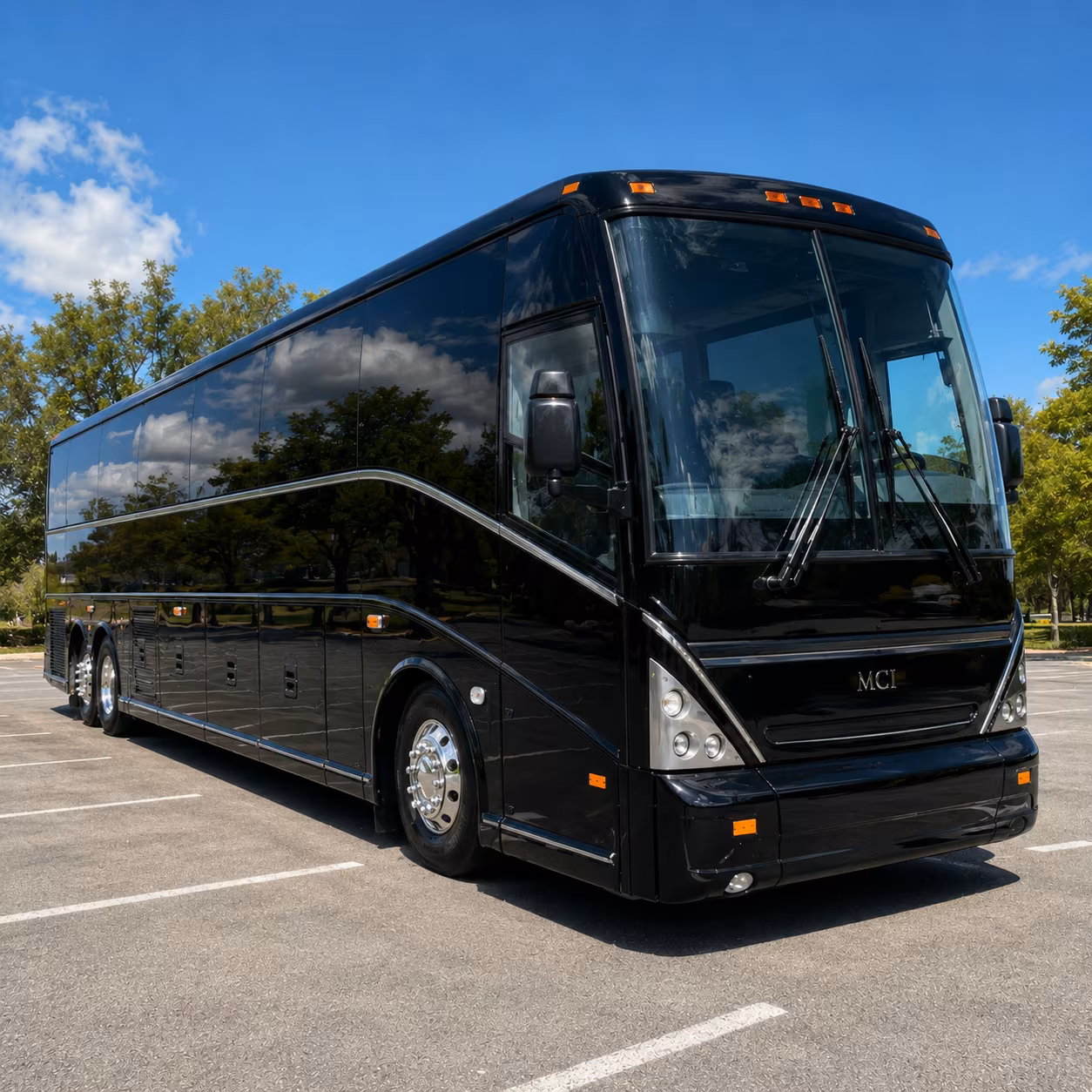 through a network of bus companies you get more options than any one fleet can offer