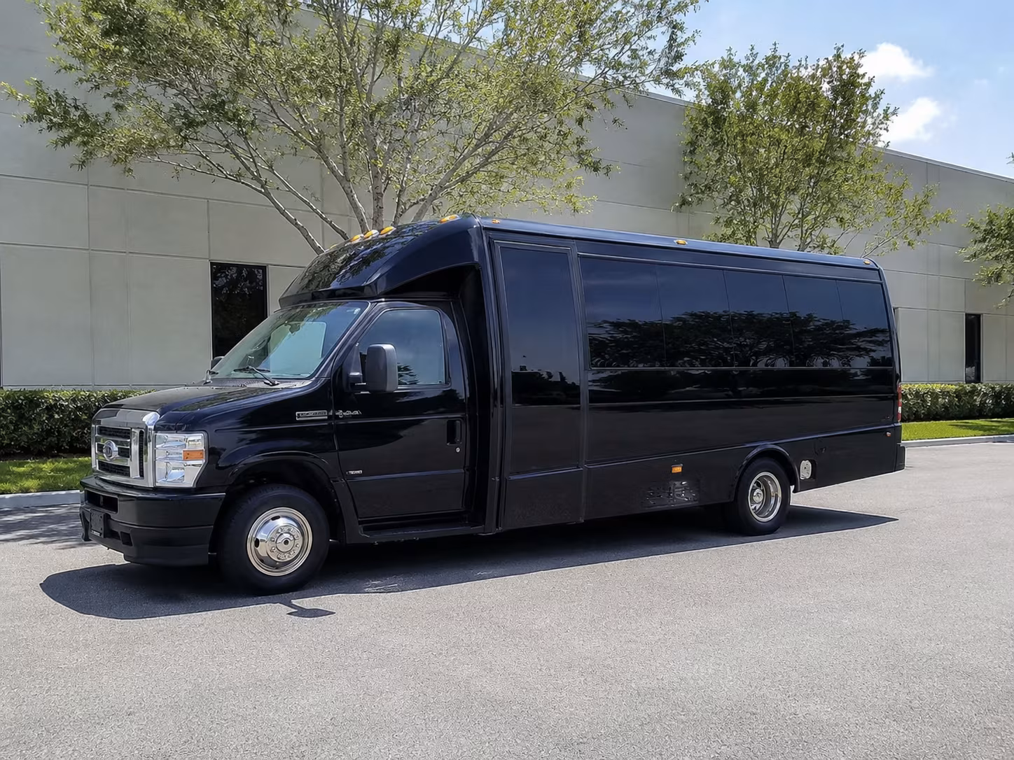 with one form corporate shuttles and airport runs are completely handled