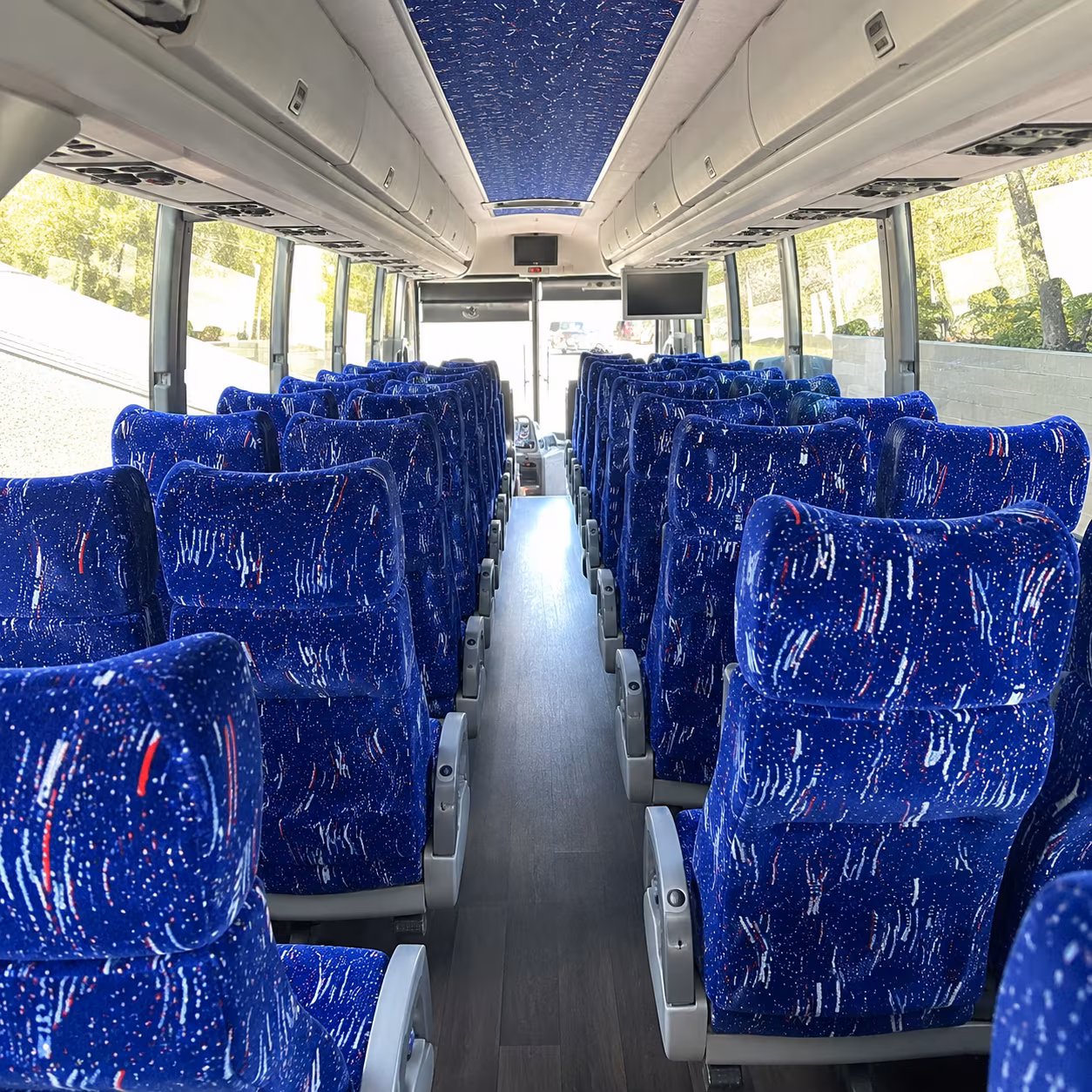 woonsocket charter bus rental inside