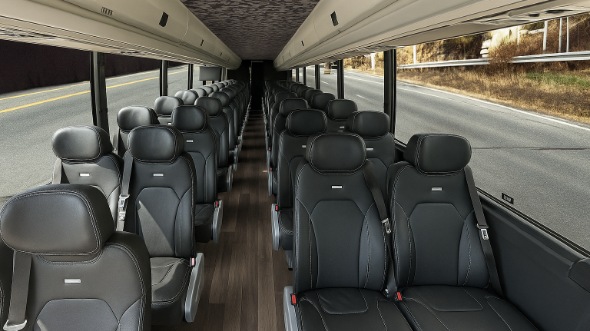 east providence 15 passenger minibus inside