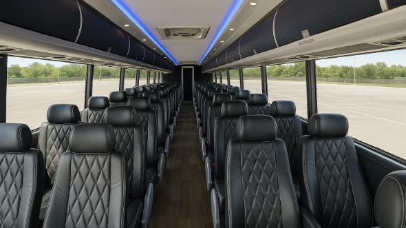 east providence 56 passenger charter bus rental
